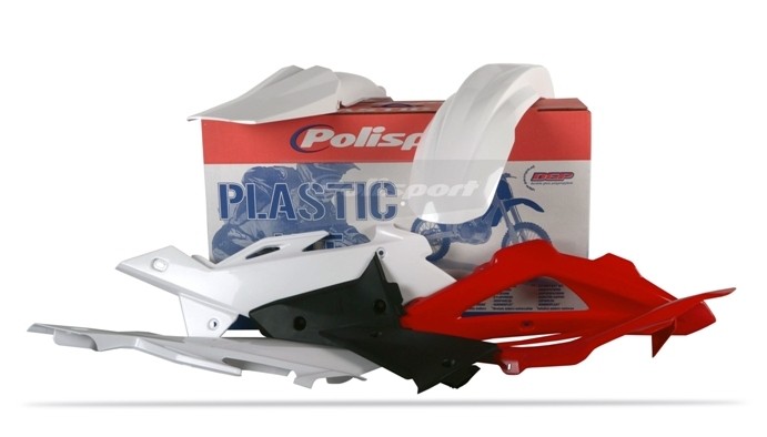 Kit plastiche HUSQVARNA Bianco/Rosso