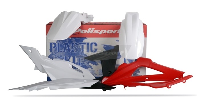 Kit plastiche HUSQVARNA Bianco/Rosso