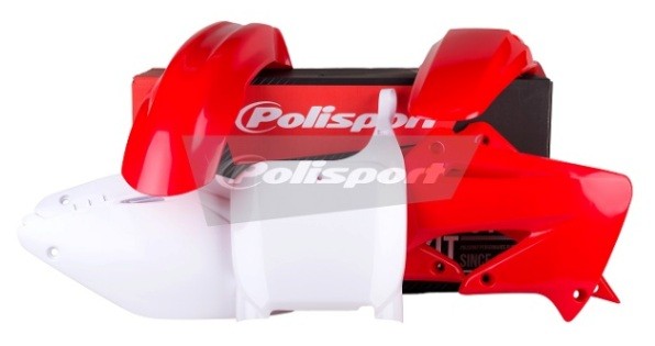 Kit plastiche HONDA Rosso cr04/Bianco