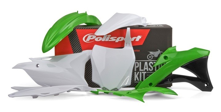 Kit plastiche KAWASAKI Verde05/Bianco