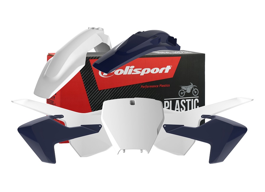Kit plastiche HUSQVARNA Bianco/Blu HVA