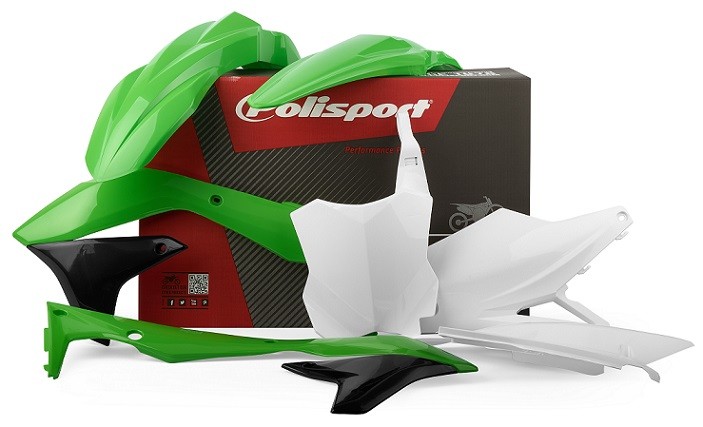 Kit plastiche KAWASAKI Verde05/Bianco