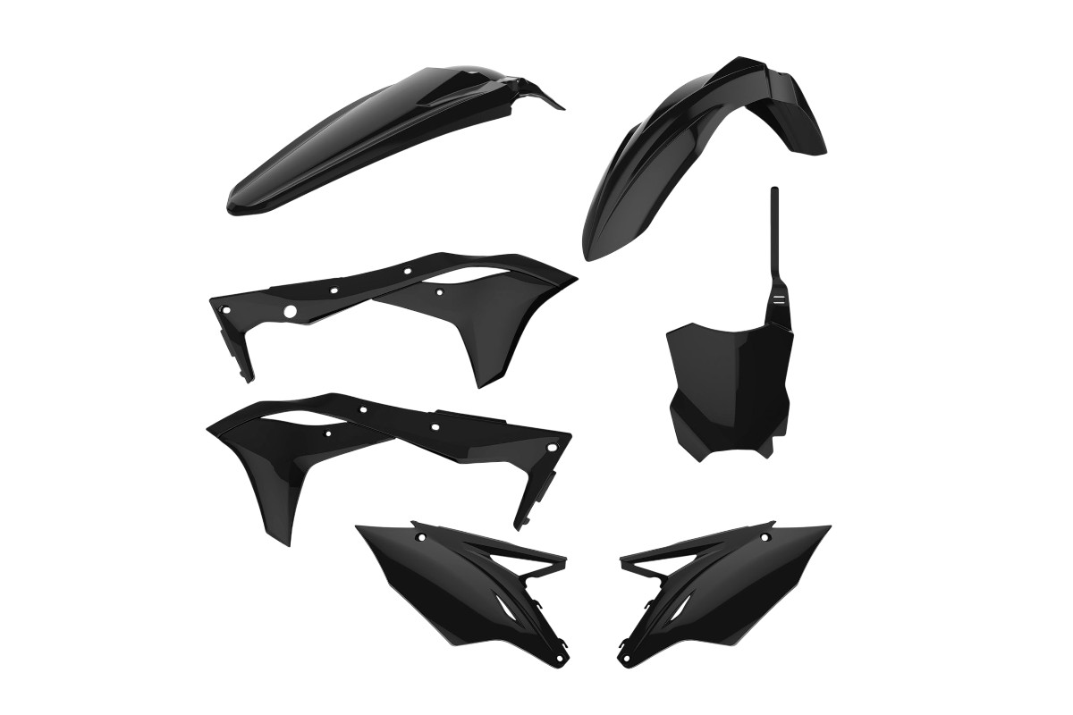 Kit plastiche KAWASAKI Nero