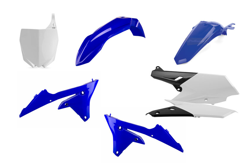 Kit plastiche YAMAHA Blu yam98/Bianco