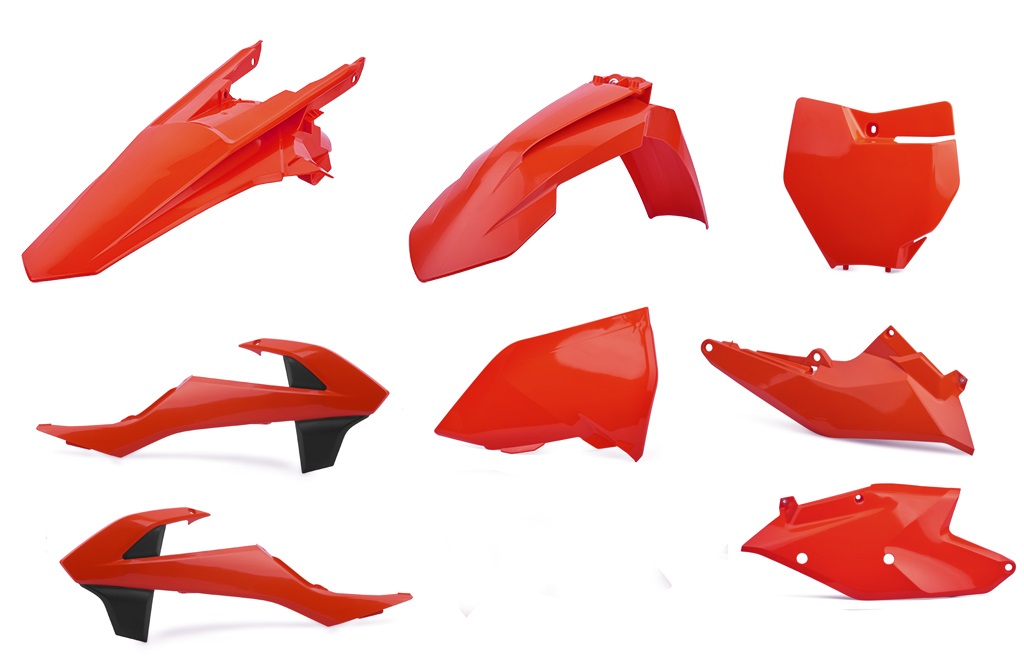 Kit plastiche KTM Arancione fluo