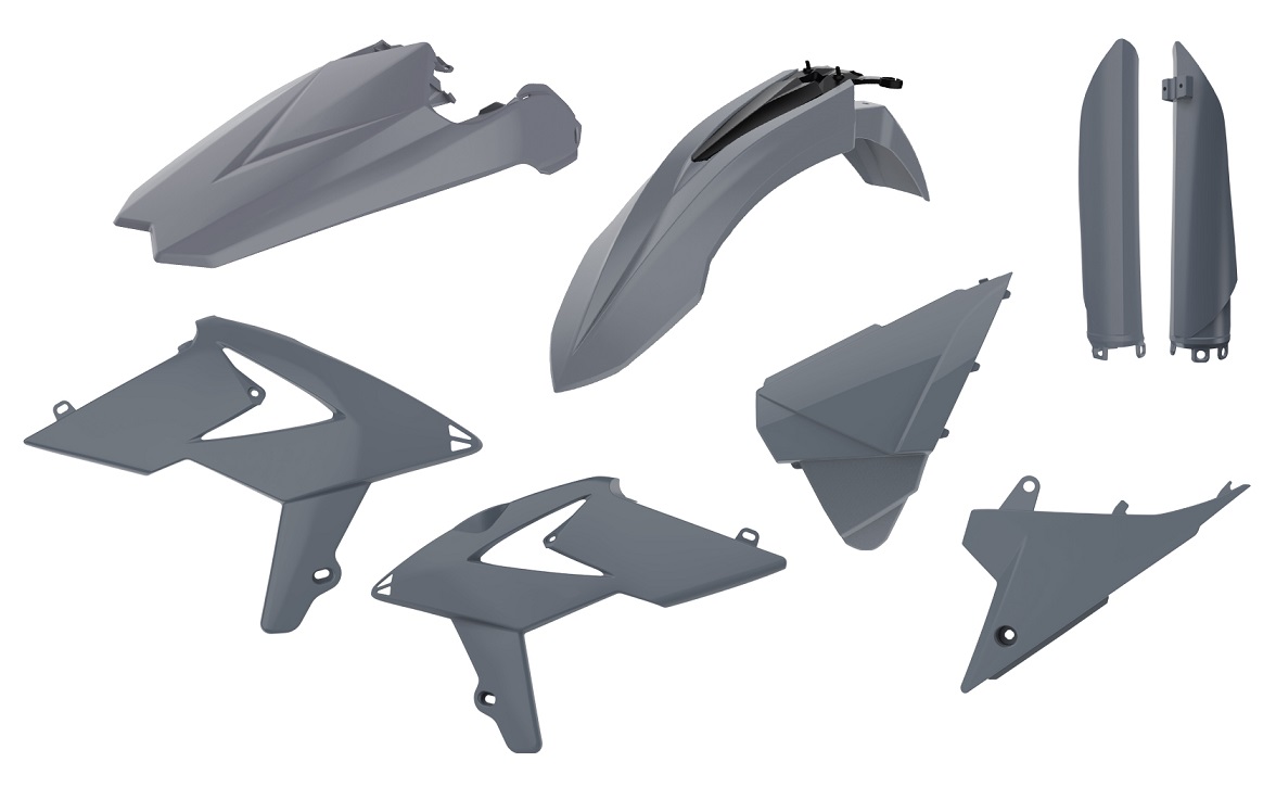 Kit plastiche BETA Nardo grey