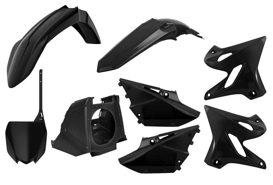Kit plastiche restyling per 125/250 YZ 02-14 Nero YZF style