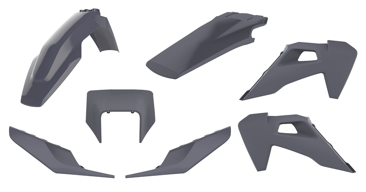 Kit plastiche HUSQVARNA Nardo grey