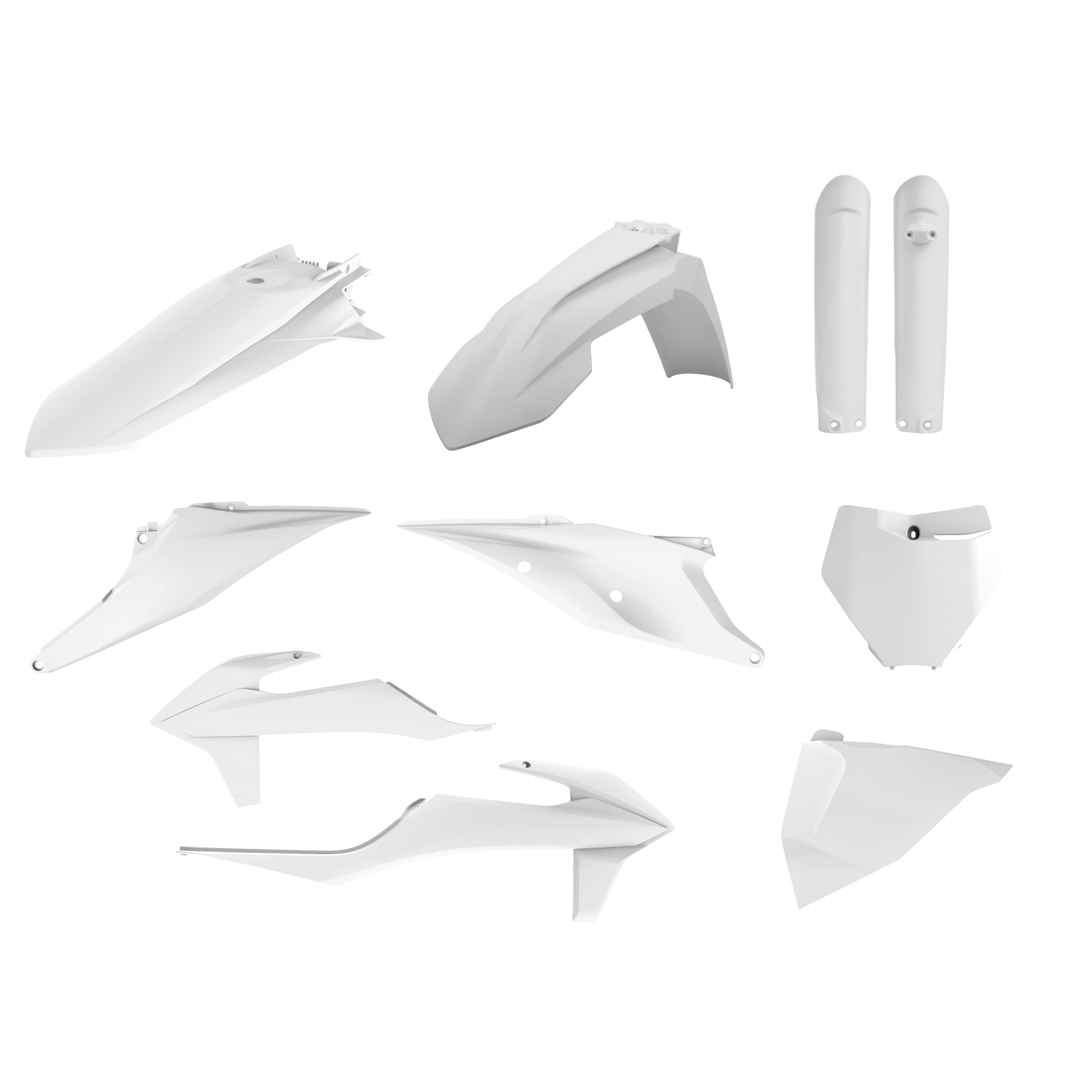 Kit plastiche KTM Bianco20