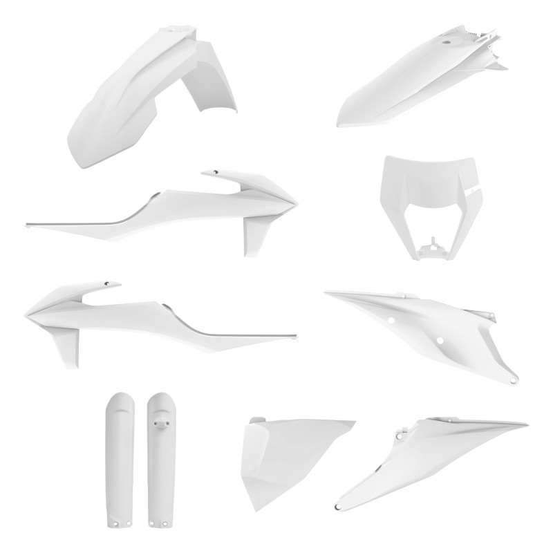 Kit plastiche KTM Bianco20