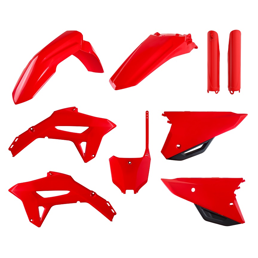 Kit plastiche HONDA Rosso cr04