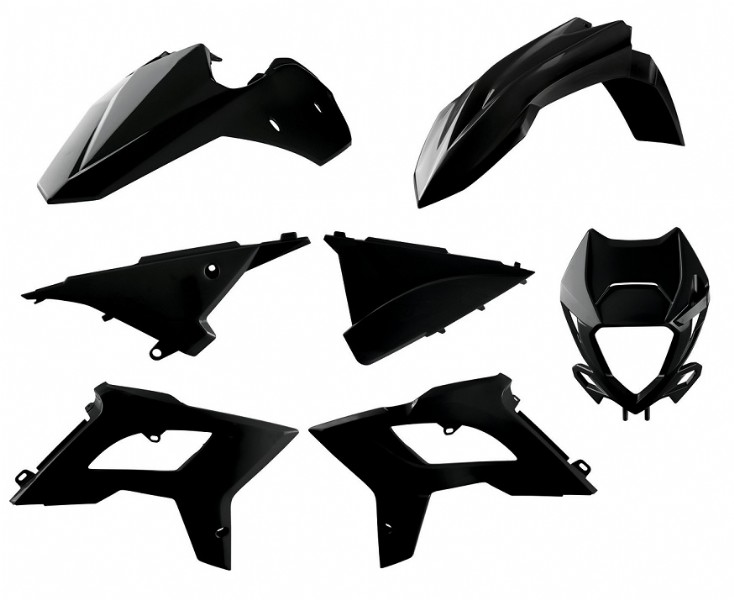 Kit plastiche restyling BETA RR 13-17 Nero