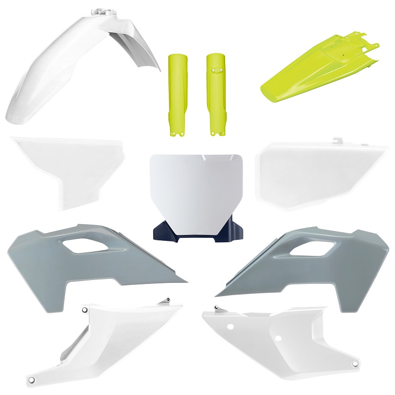Kit plastiche HUSQVARNA Bianco20/Giallo