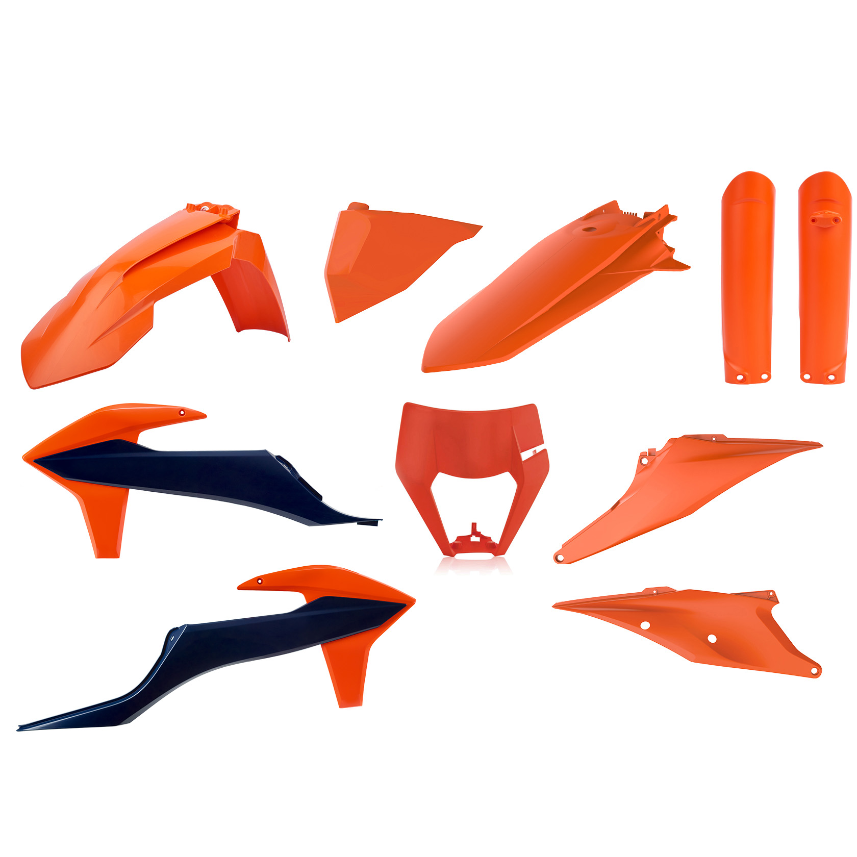 Kit plastiche KTM Arancione16
