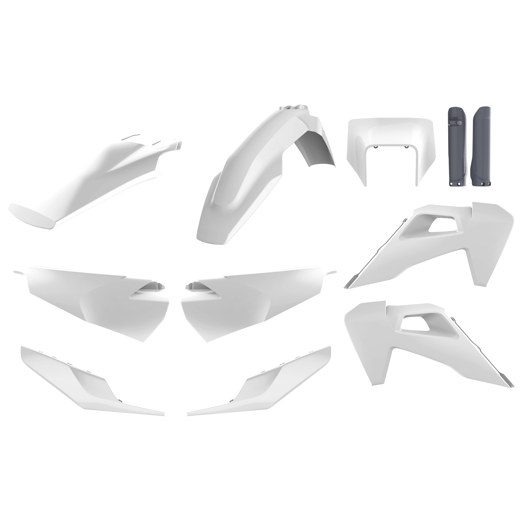 Kit plastiche HUSQVARNA Bianco20/Nardo grey