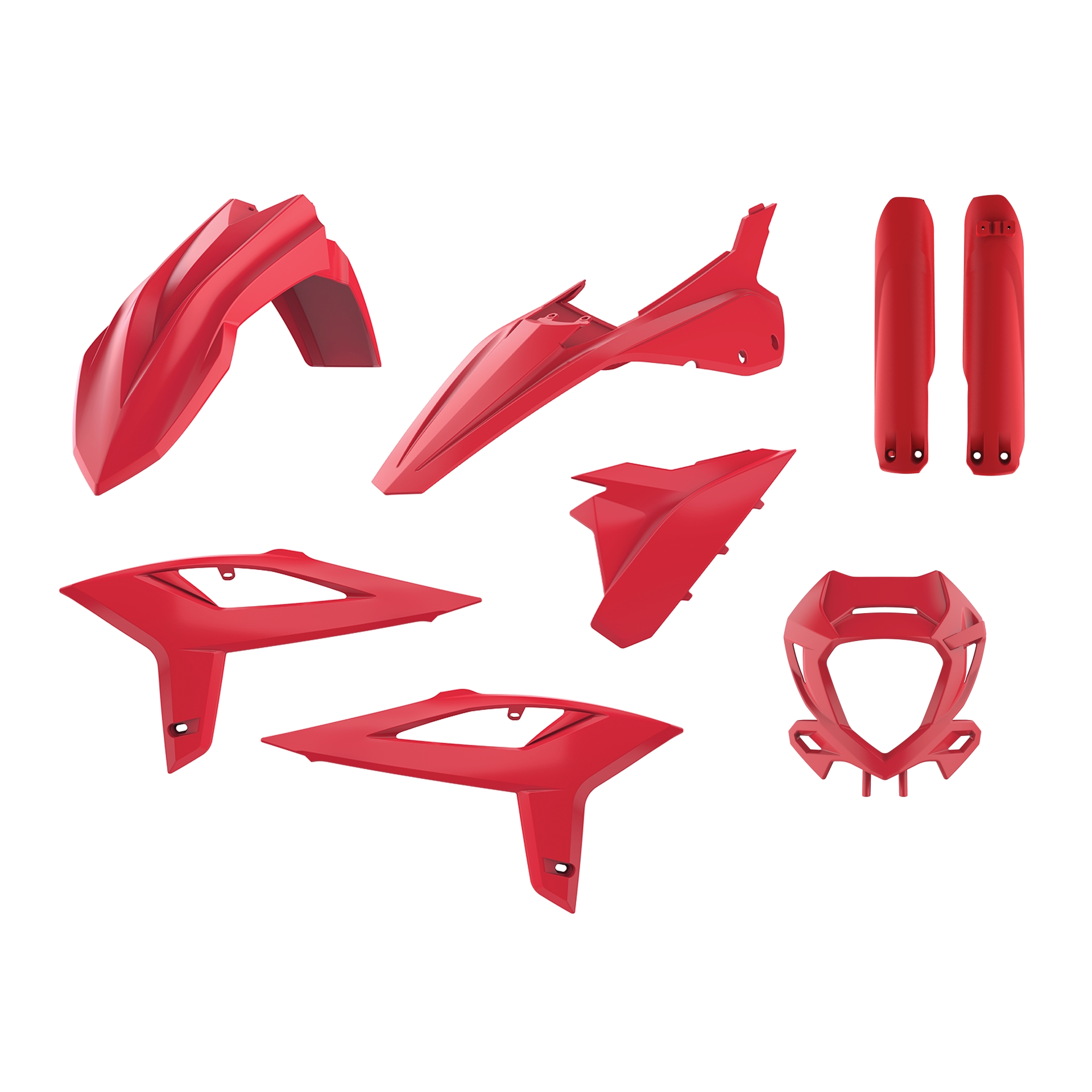 Kit plastiche BETA Rosso