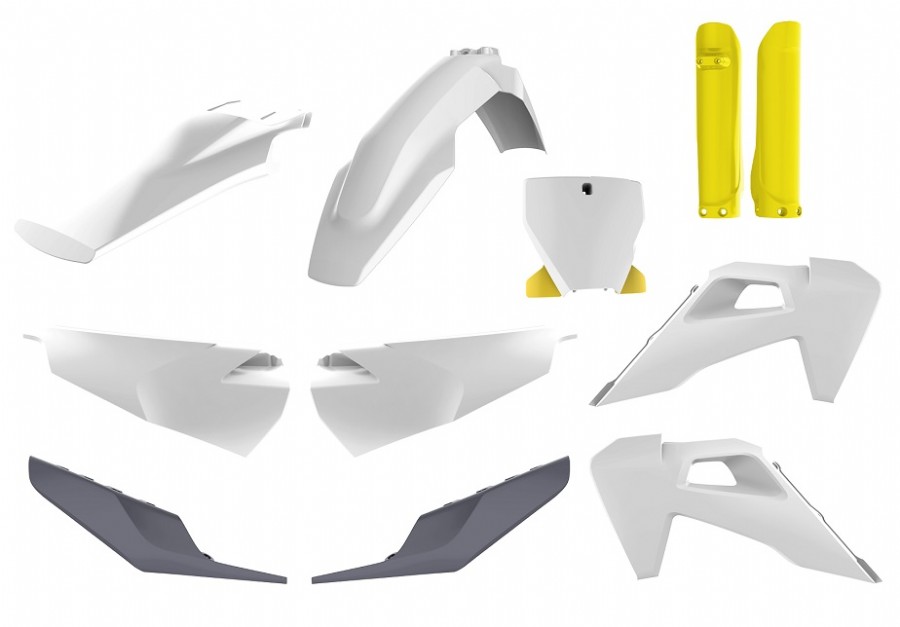 Kit plastiche HUSQVARNA Bianco20/Nardo grey
