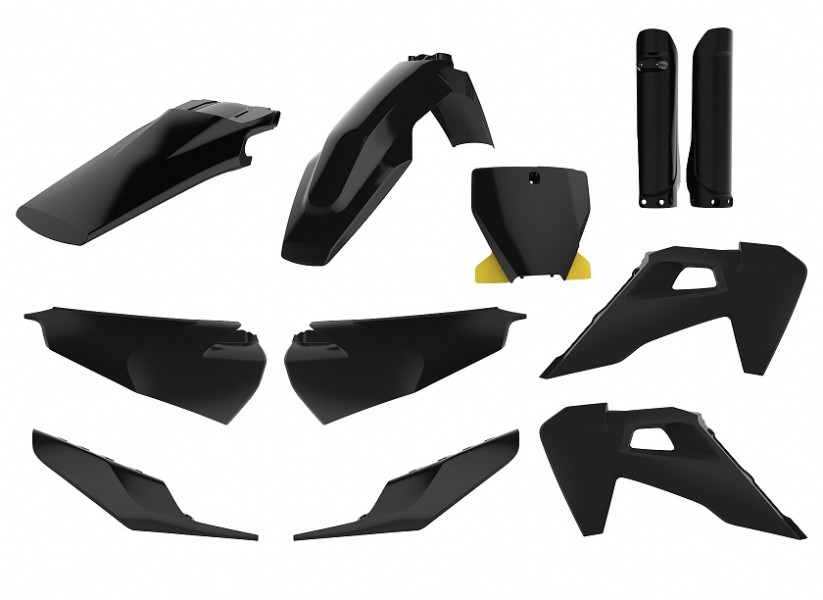 Kit plastiche HUSQVARNA Nero