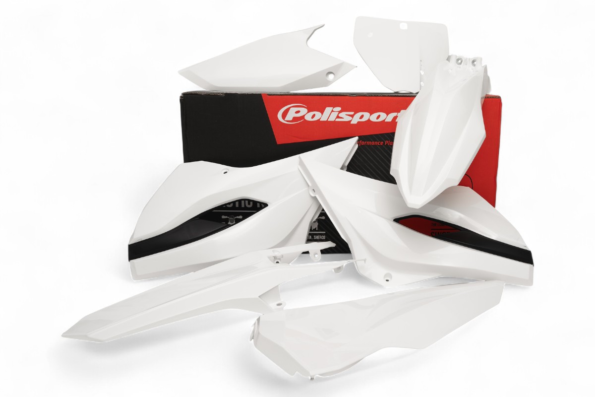Kit plastiche HUSQVARNA Bianco