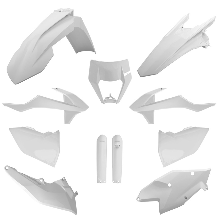 Kit plastiche KTM Bianco