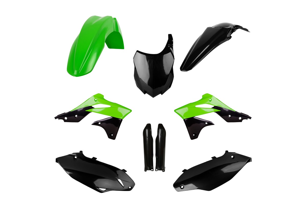 Kit plastiche KAWASAKI Verde05/Nero