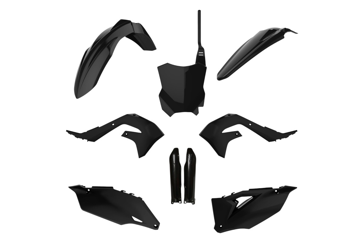 Kit plastiche KAWASAKI Nero