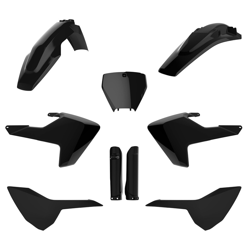 Kit plastiche HUSQVARNA Nero