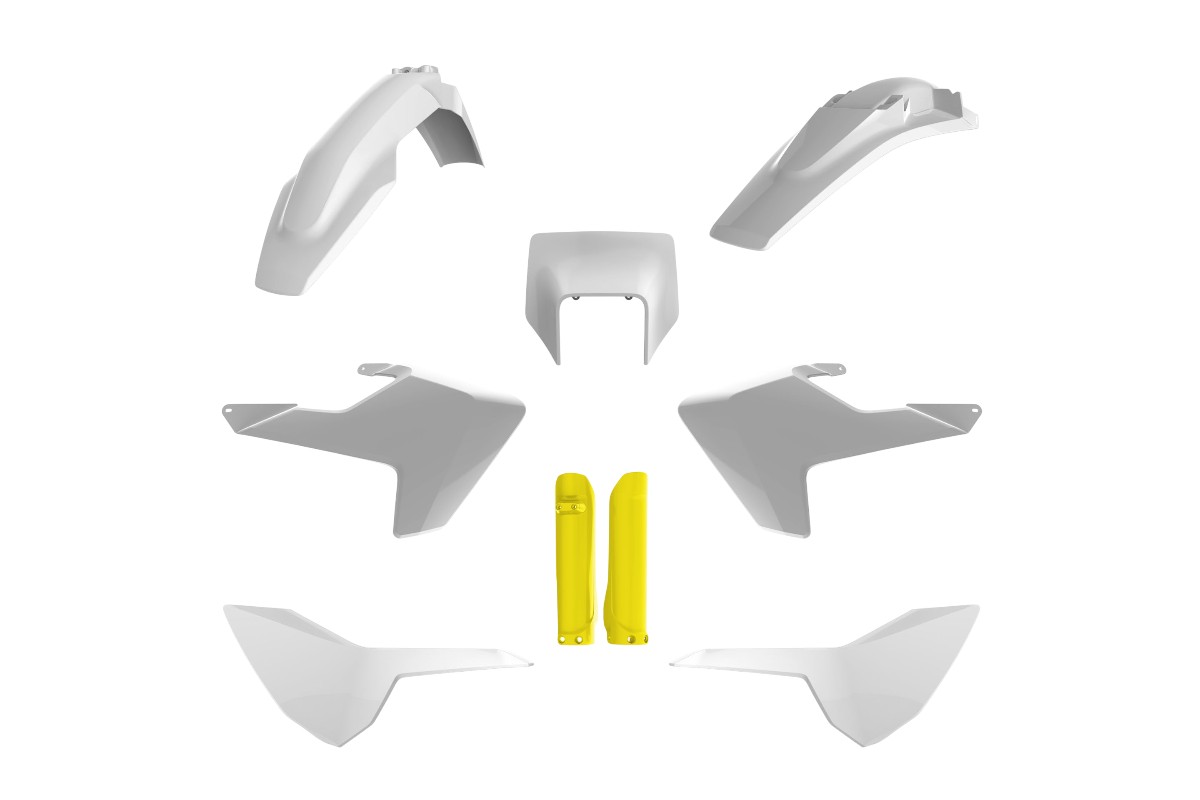 Kit plastiche HUSQVARNA Bianco