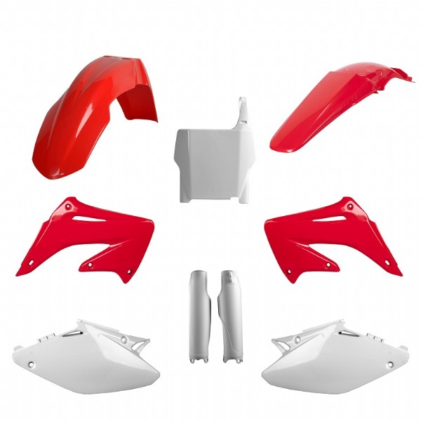 Kit plastiche HONDA Rosso cr04/Bianco