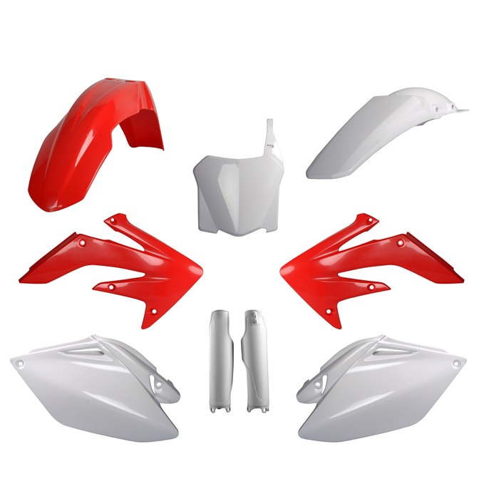 Kit plastiche HONDA Rosso cr04/Bianco