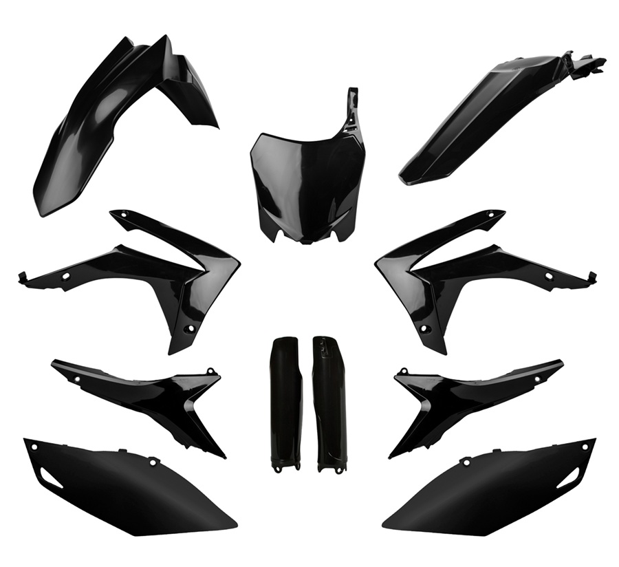 Kit plastiche HONDA Nero