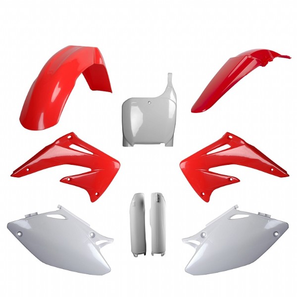 Kit plastiche HONDA Rosso cr04/Bianco