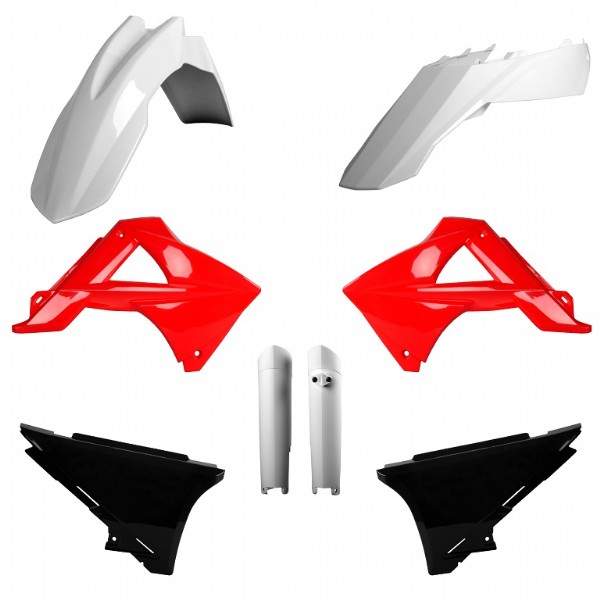 Kit plastiche GASGAS Bianco/Rosso