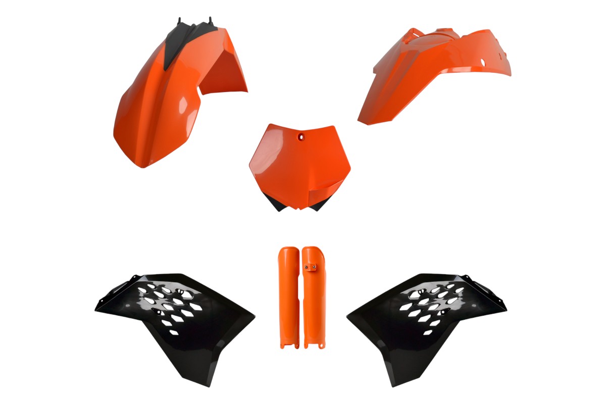Kit plastiche KTM Arancione/Nero