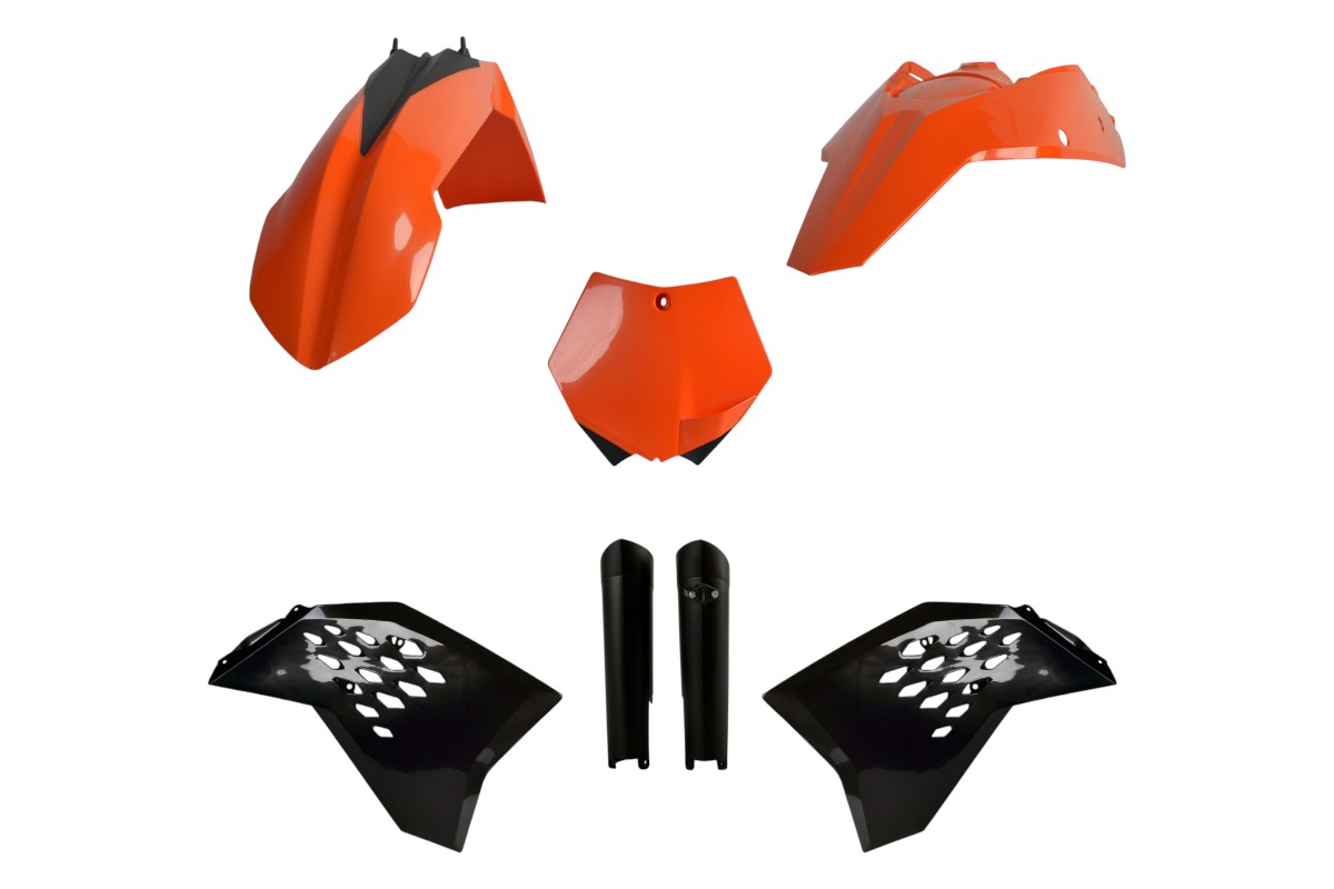 Kit plastiche KTM Arancione/Nero