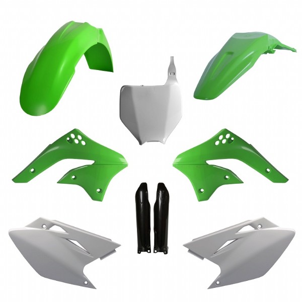 Kit plastiche KAWASAKI Verde05/Bianco