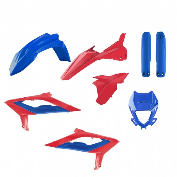 Kit plastiche BETA Rosso/Blu