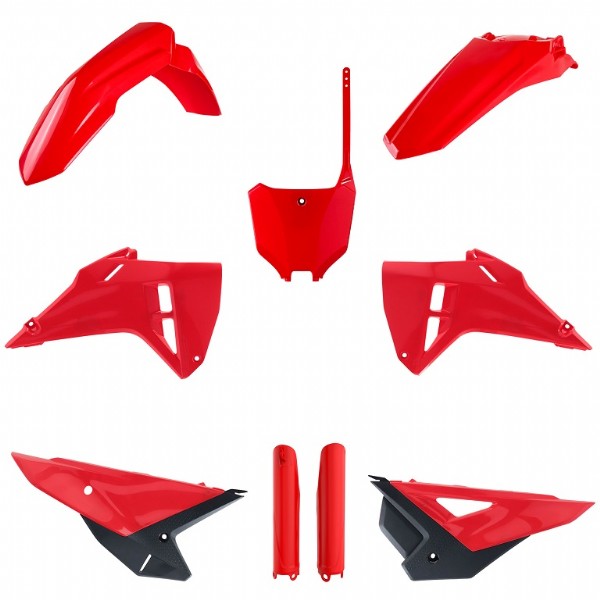 Kit plastiche HONDA Rosso cr04