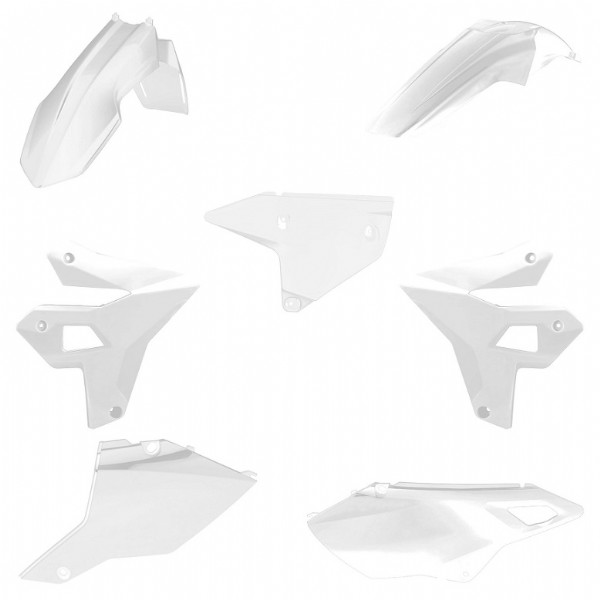 Kit plastiche restyling DRZ 400 E/S 00-24 Bianco