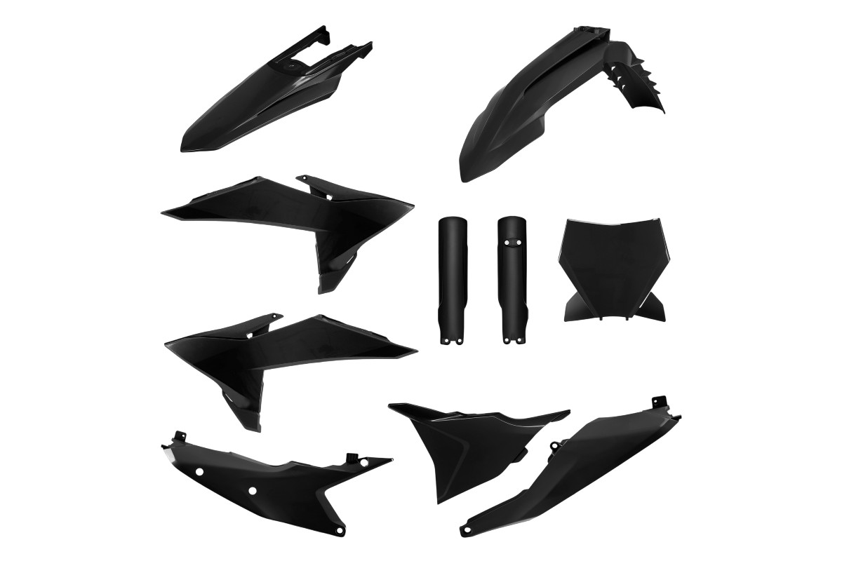 Kit plastiche KTM Nero