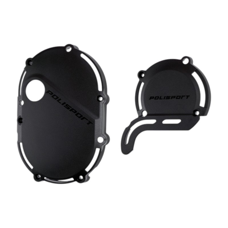 Kit protezioni coperchi motore POLISPORT - STARK FUTURE Varg - Nero