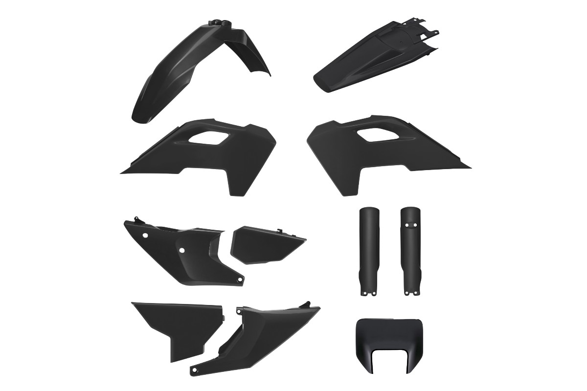 Kit plastiche HUSQVARNA Nero