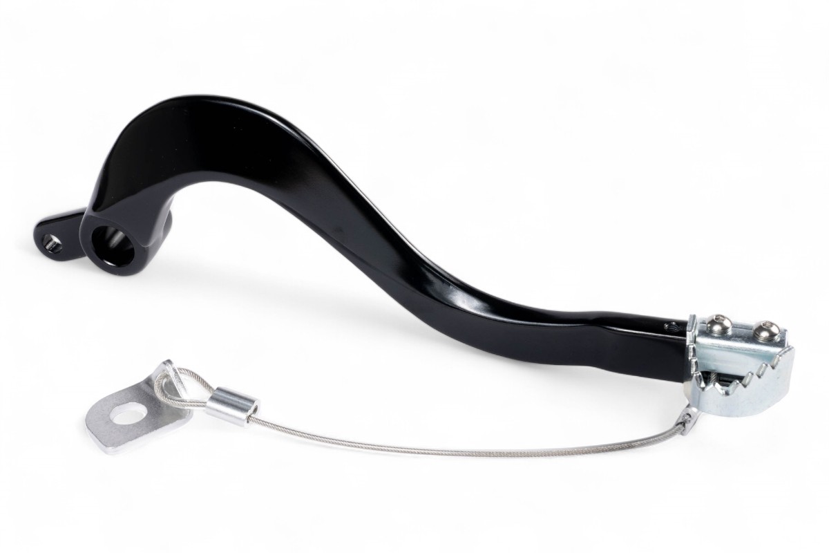 Pedale freno forgiato con puntale in acciaio KX 250 F 06-20 nero