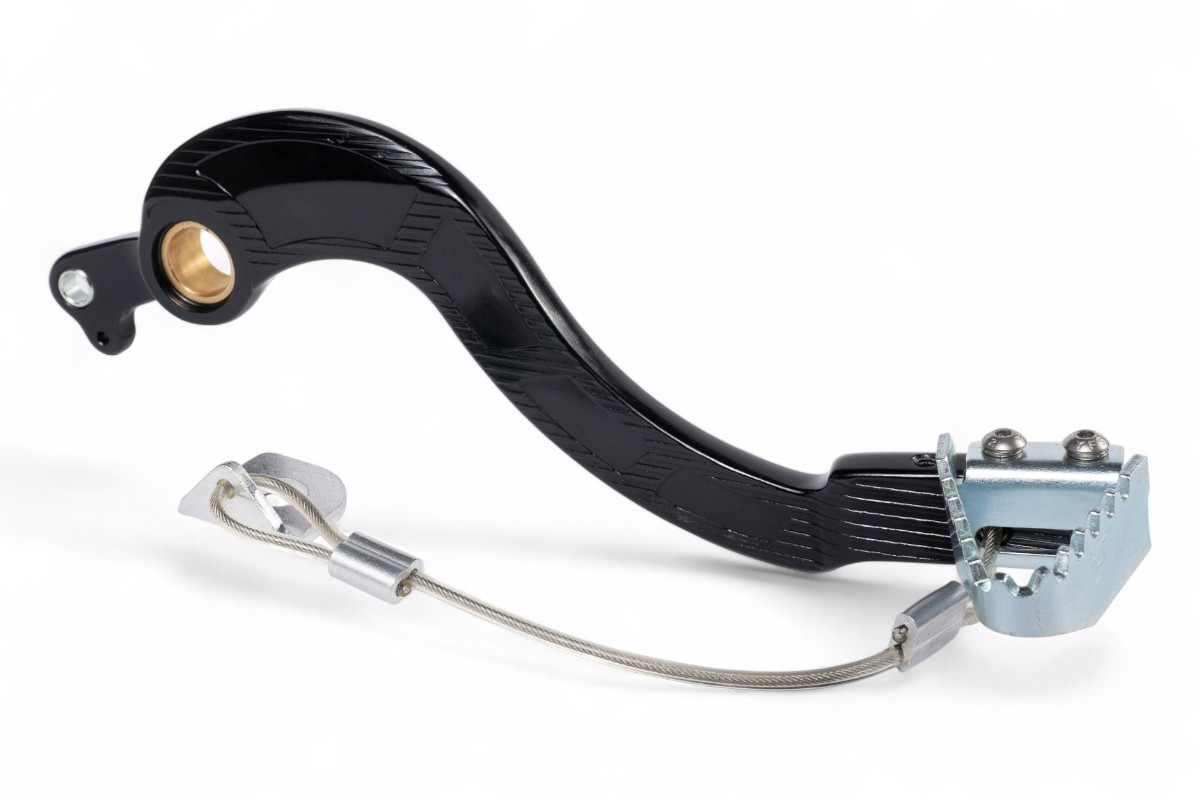 Pedale freno forgiato con puntale in acciaio CRF 250 R 04-09 nero