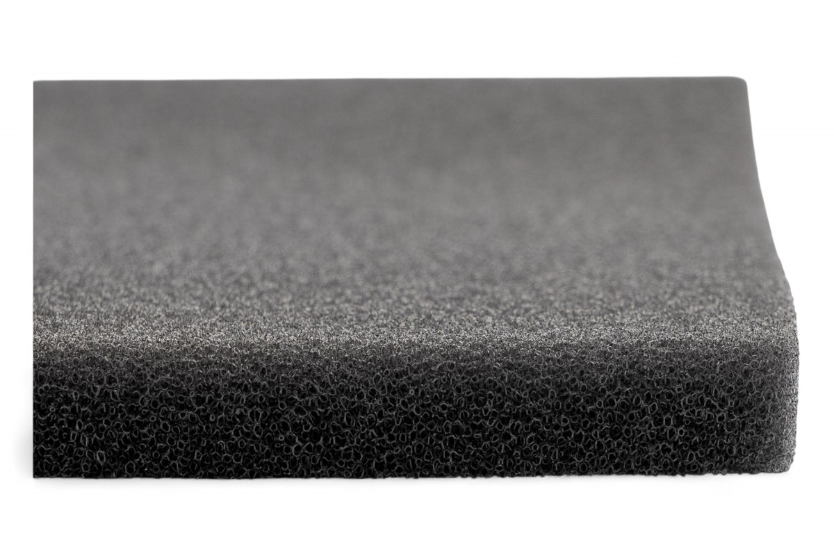 Foglio spugna per filtro porosità media/fine - 330x480mm - spessore 12mm
