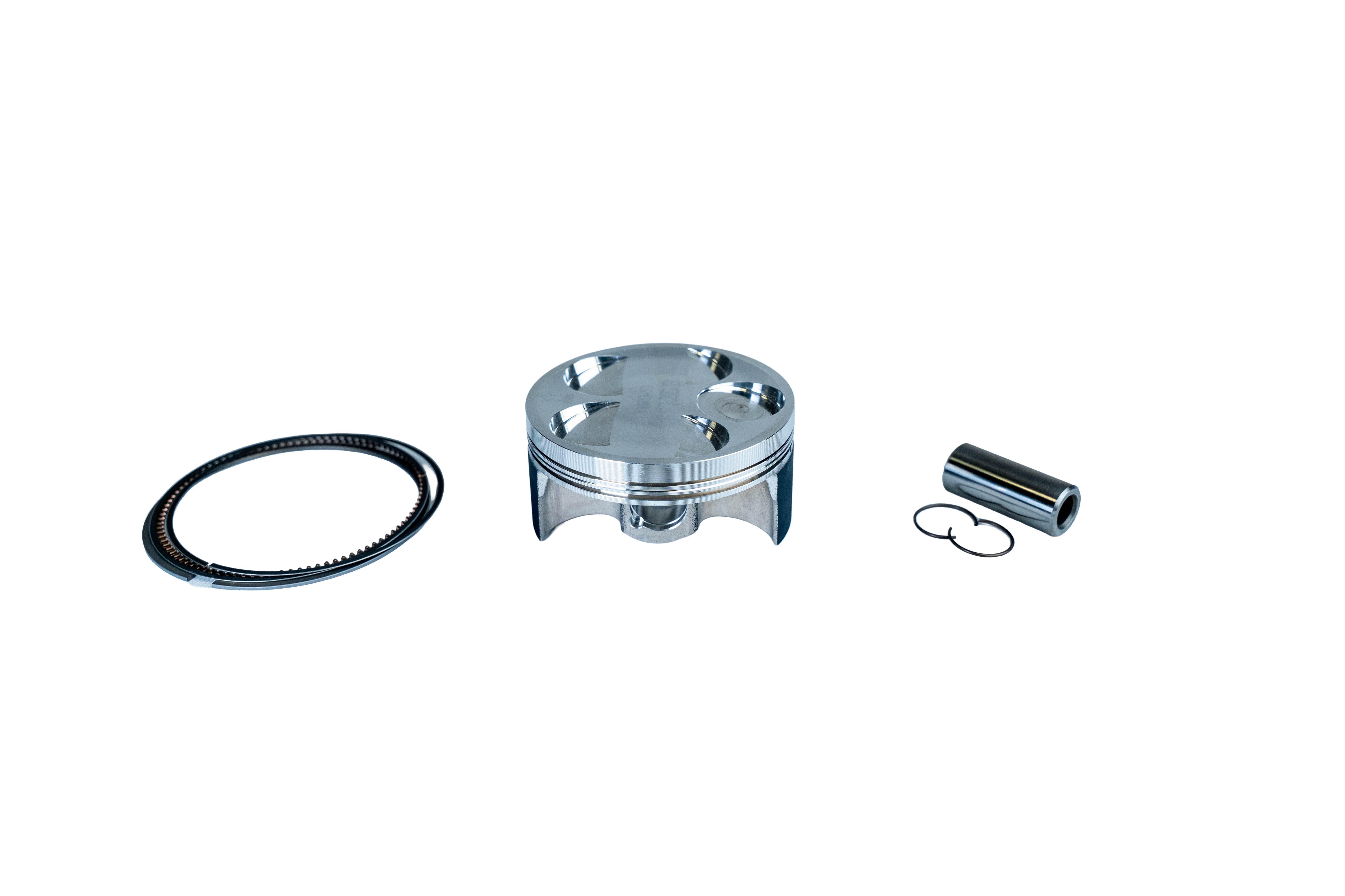 Pistone WOSSNER Ø76,98mm - Alta compressione 13,3:1 - Pro Series - WR/YZ 250 F 01-04