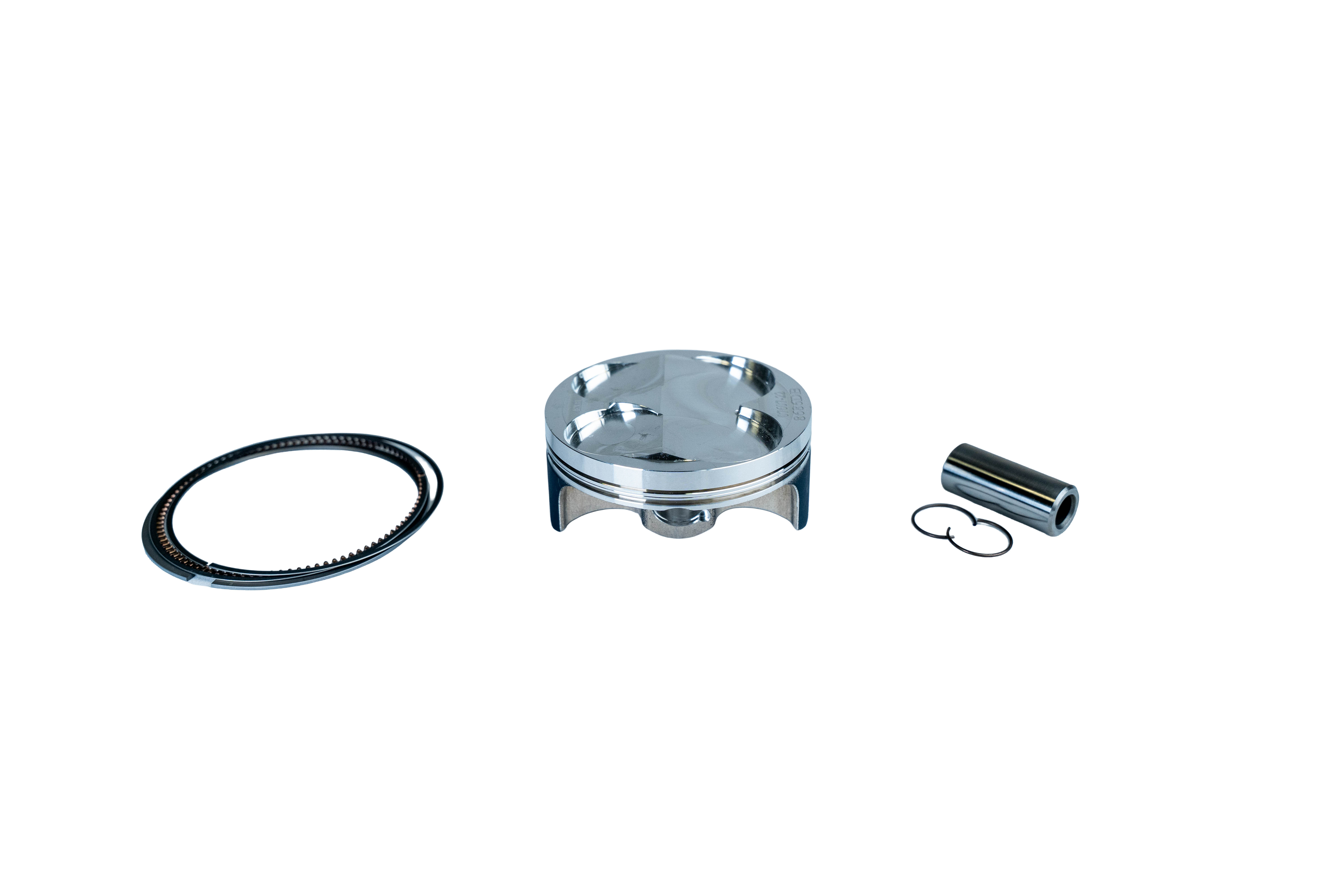 Pistone WOSSNER Ø76,97mm - Alta compressione 13,9:1 - Pro Series - KX 250 F 06-09