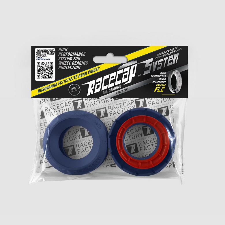 RACECAP System HUSQVARNA posteriore blu