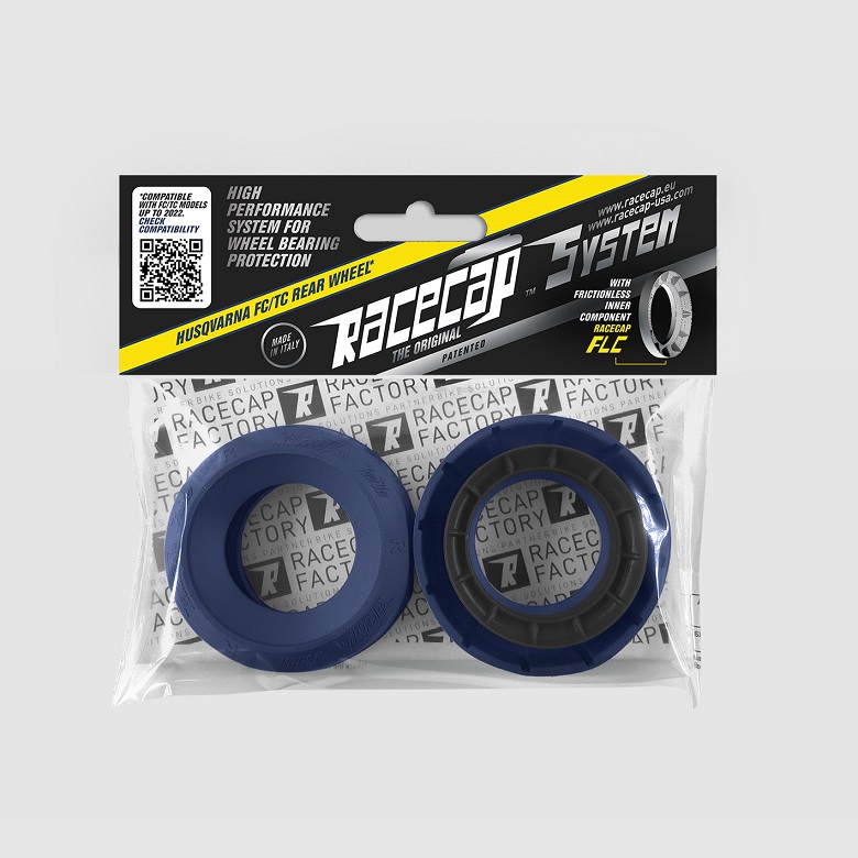RACECAP System HUSQVARNA posteriore blu