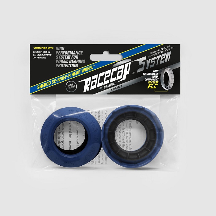 RACECAP System SHERCO posteriore blu